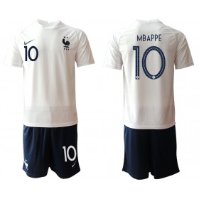 Fotbalové dres Francie Kylian Mbappé 10 Dětské Venkovní ME 2020